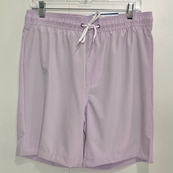 Arizona Other - Arizona Lined Swim Shorts Men's Size M Purple Lilac Drawstring